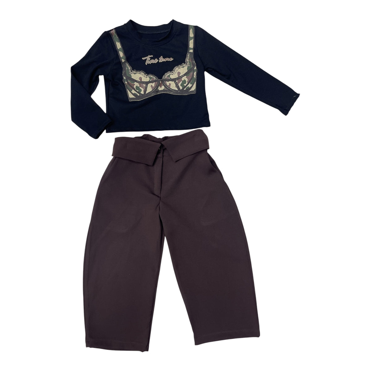 Pantalone risvolto