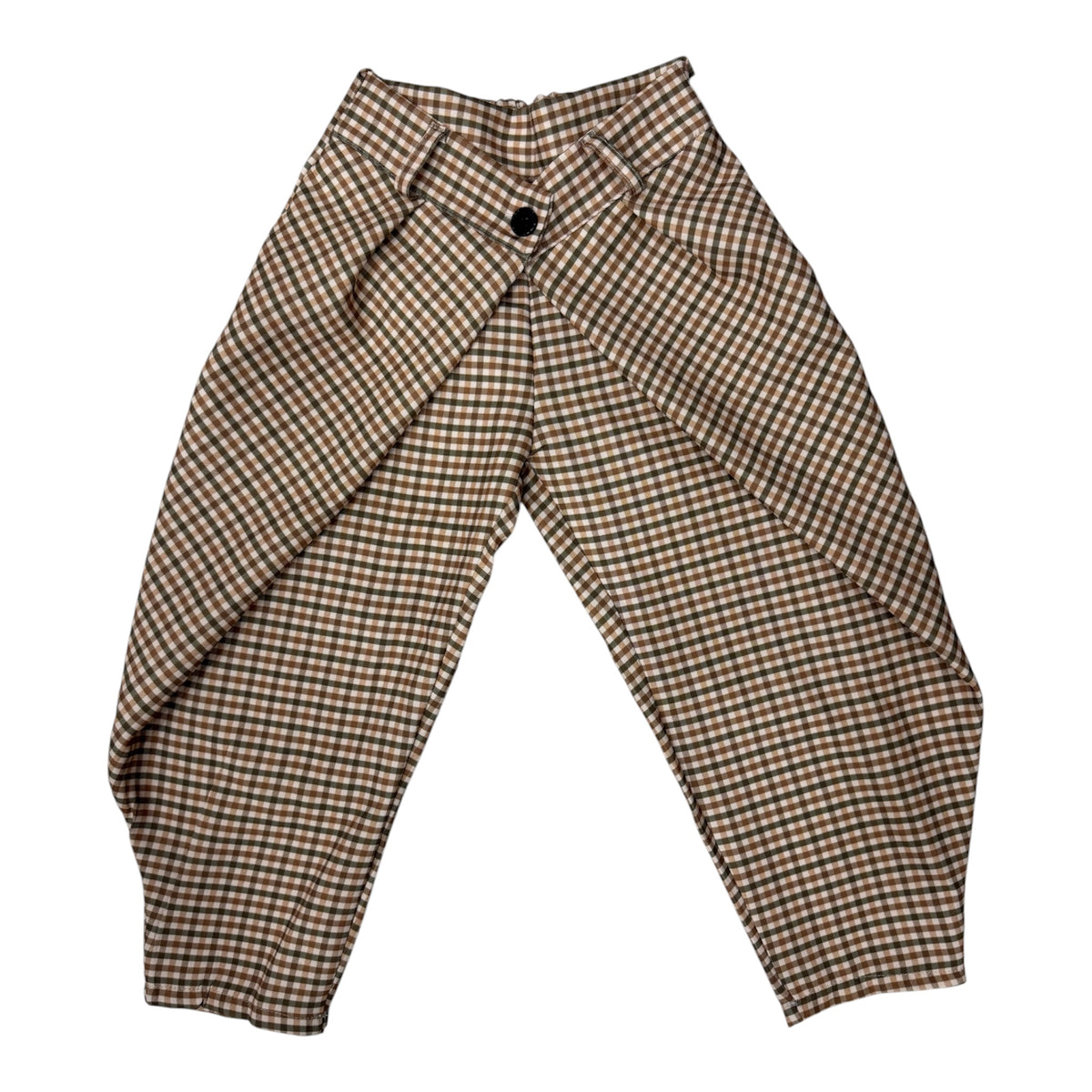Pantalone baggy quadri
