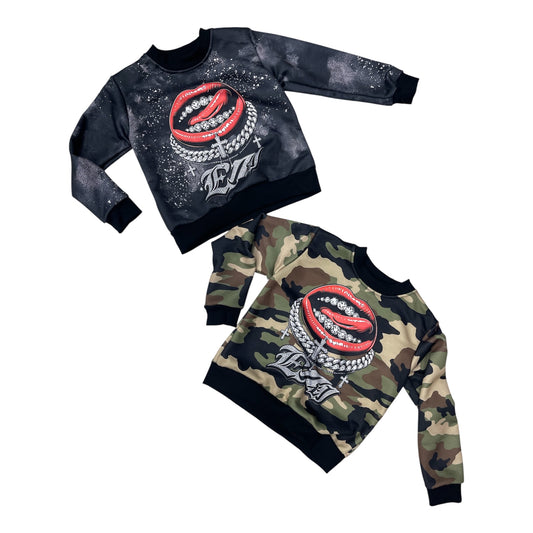 Felpa Military Bocca