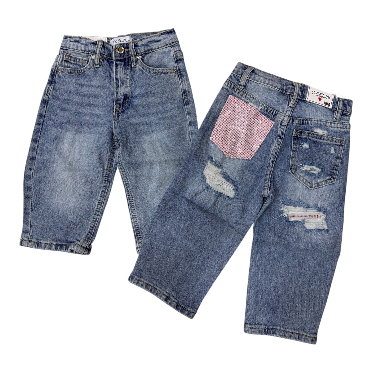 Jeans tasca Pink baby