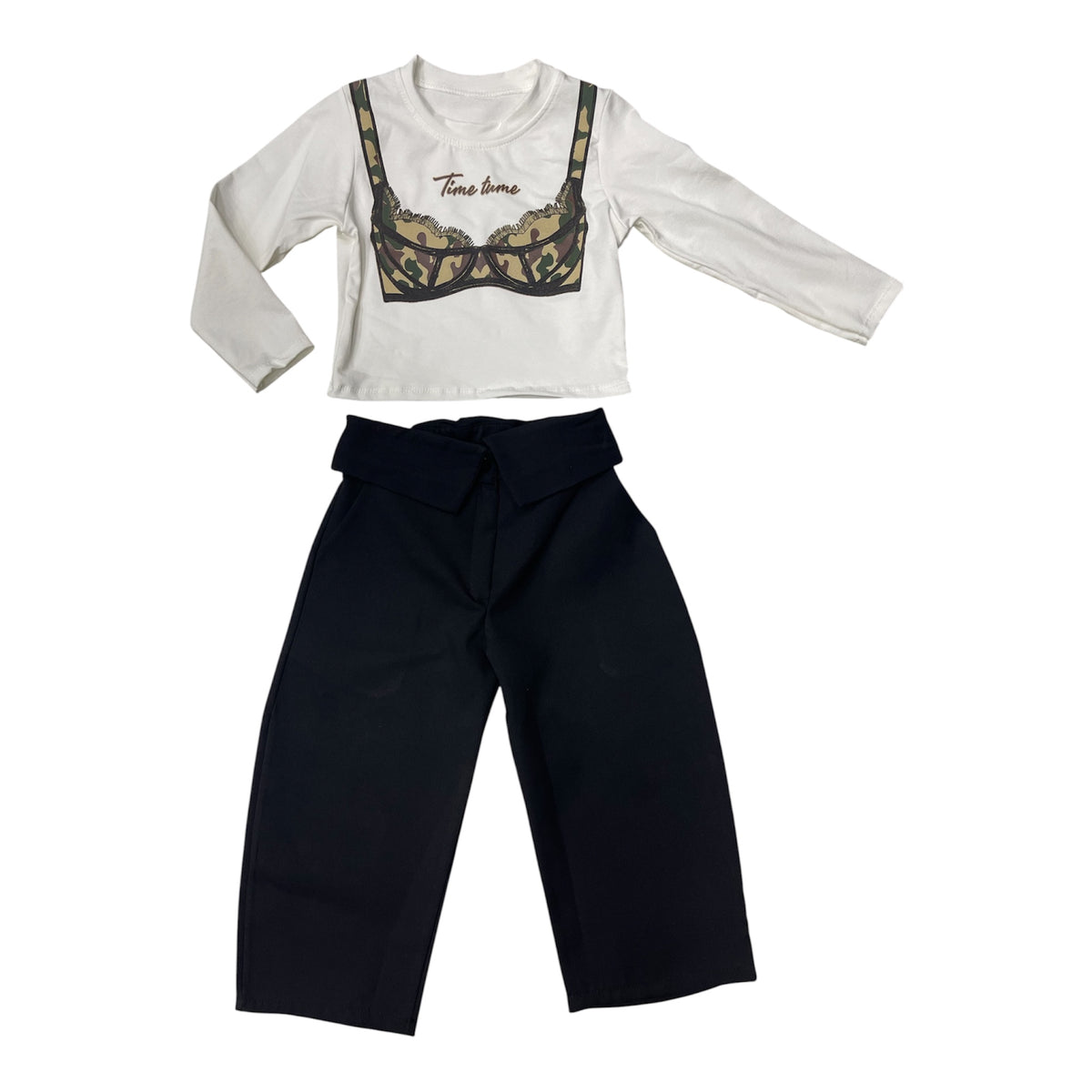 Pantalone risvolto