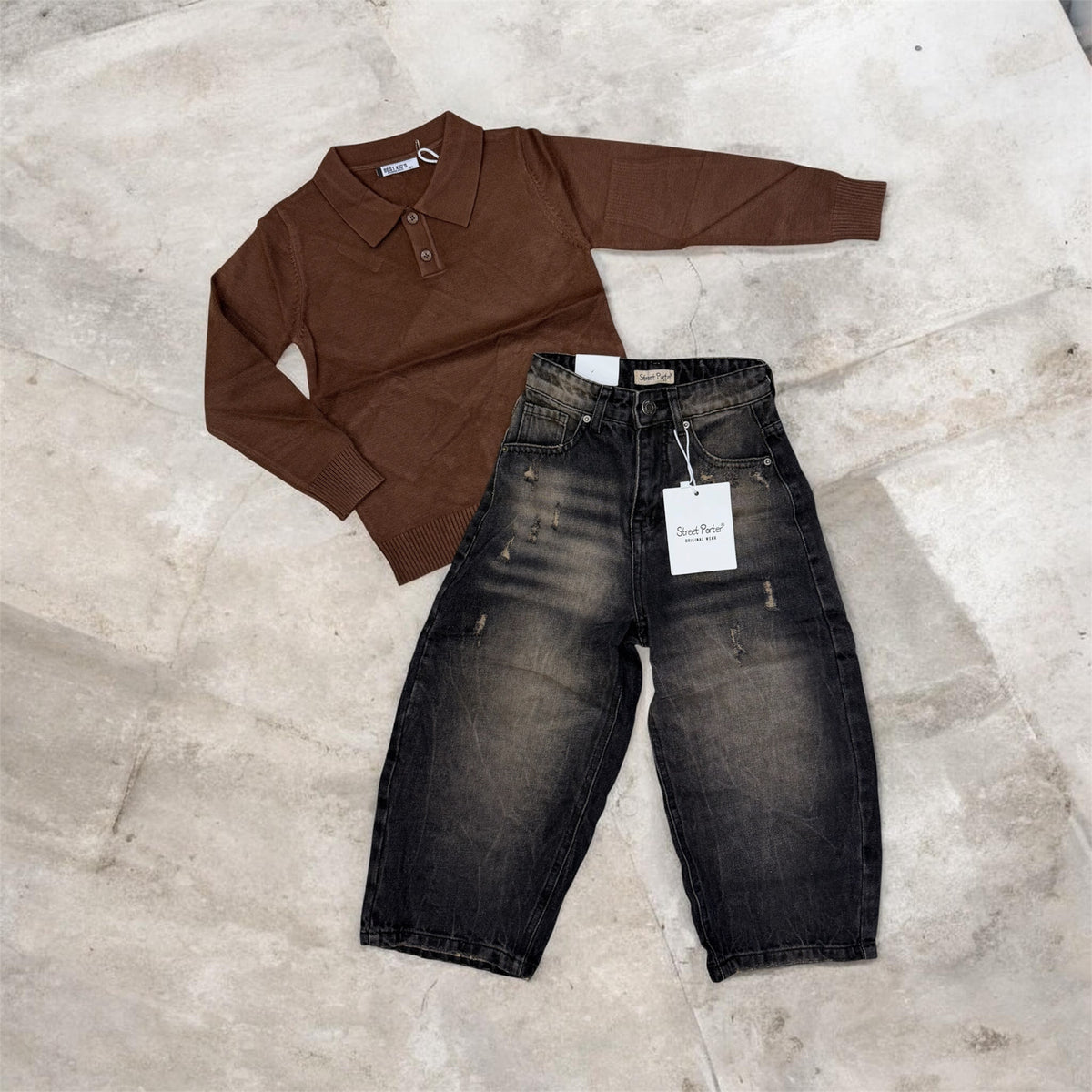 Jeans Splash Black