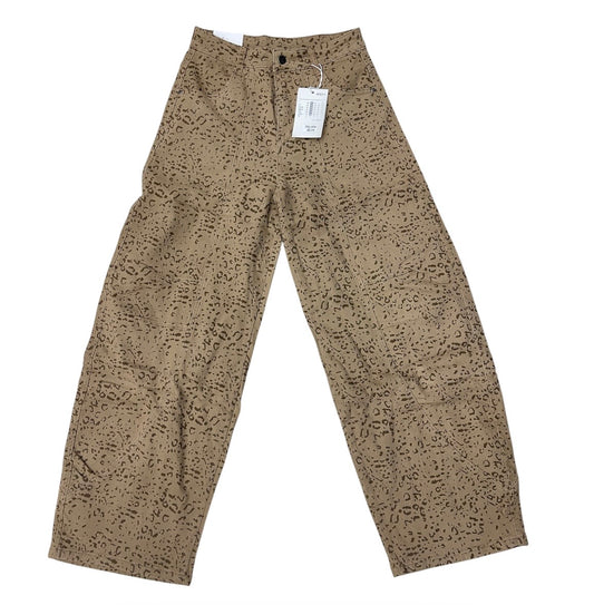 Jeans beige leop